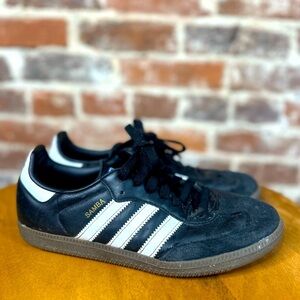 Adidas Samba Black and White Men's Shoes